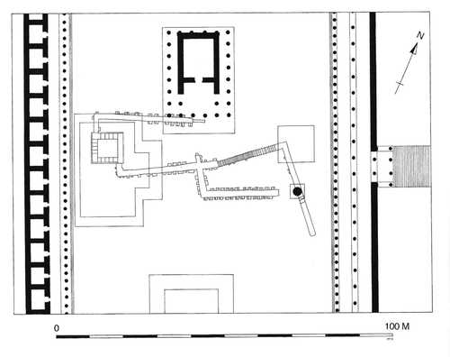 09. Alexandria. Serapeum. Serapeum’s underground corridors (McKenzie 2007)