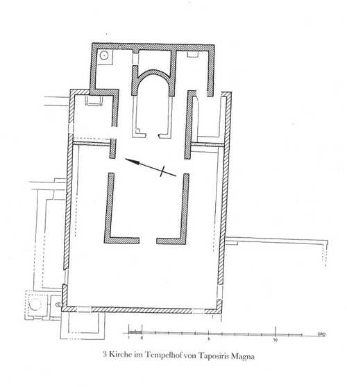 32. Taposiris Magna. Acropolis. Basilica, plan after Grossmann (Grossmann 2002, fig. 3)