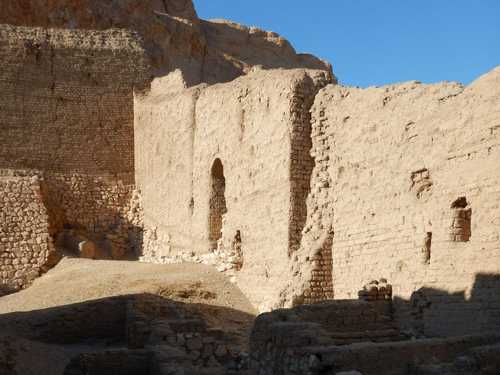 18. Remains of the church of St. Isidorus at Deir el-Medina (PAThs team, January 2018)