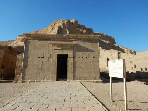 17. Hellenistic temple at Deir el-Medina (PAThs team, January 2018)
